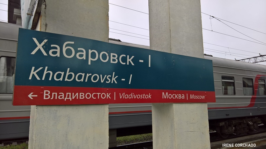 estacion de Jabarovsk, Rusia
