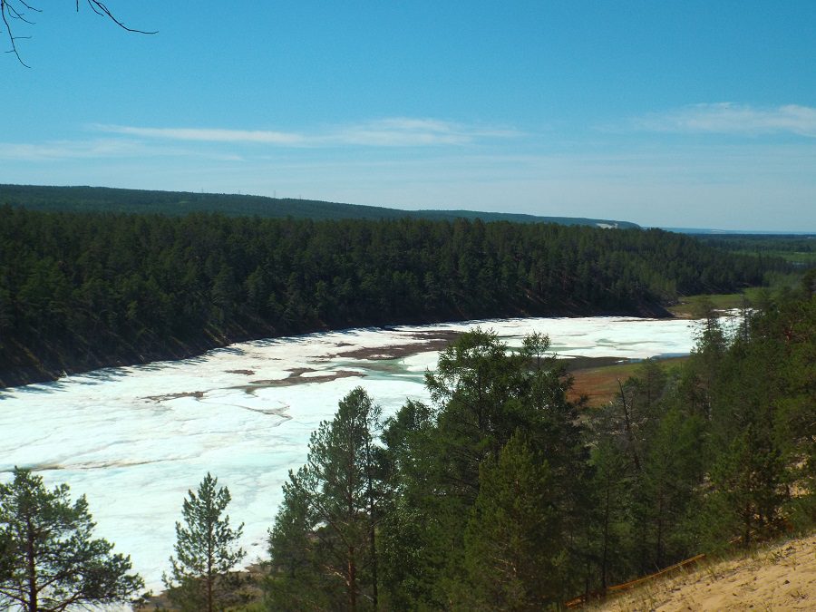 Diario de Siberia III: excursión al glaciar Buluus, taiga y chapuzón en Kuruluur