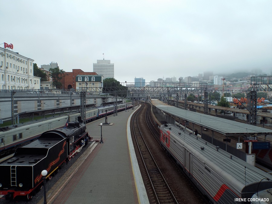 estacion de tren de Vladivostok, Rusia