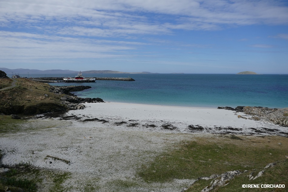 barco en Eriskay